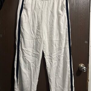 Hollister Woman Cream Elastic Waist Pants